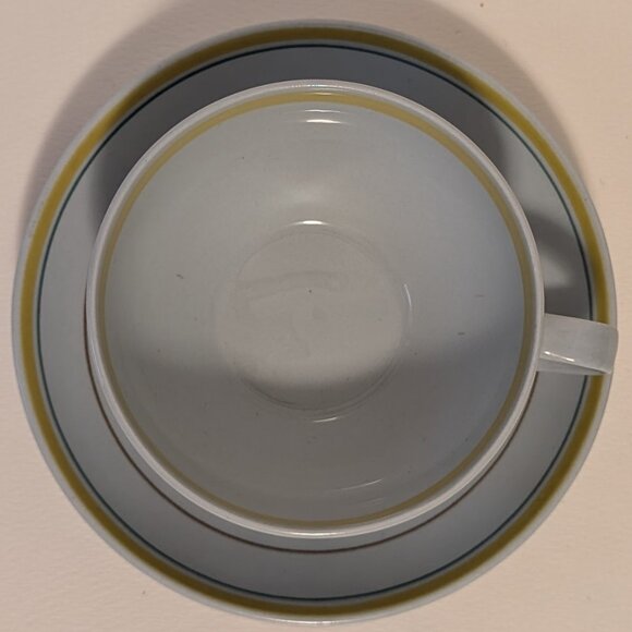 Vintage Handpainted Arabia Finland Windflower Teacup and Saucer - Picture 2 of 11